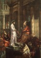 Cristo ante Pilato Renacimiento italiano Tintoretto